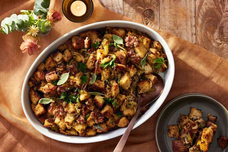 Sourdough Christmas Stuffing