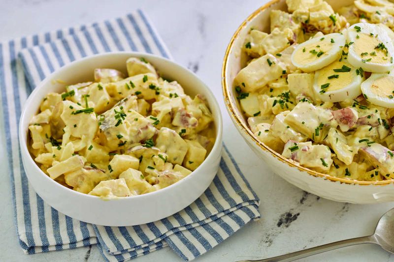 Added To A Potato And Egg Salad