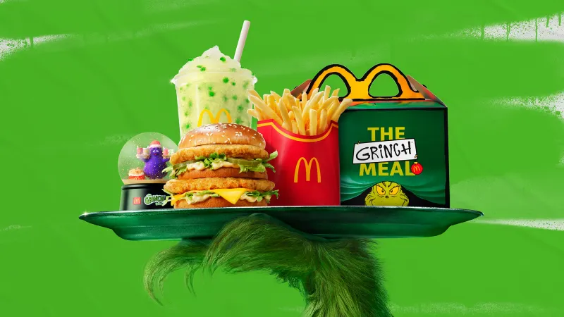 The Grinch Meal Arrives With A Festive Twist