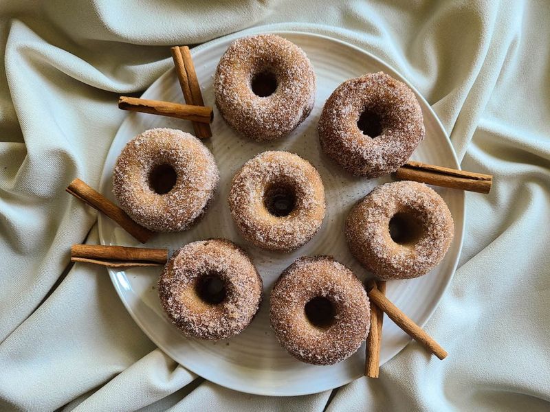 Sinister Cinnamon Donuts