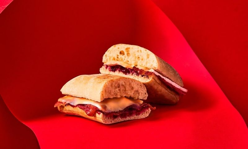 Brie, Bacon & Cranberry Panini
