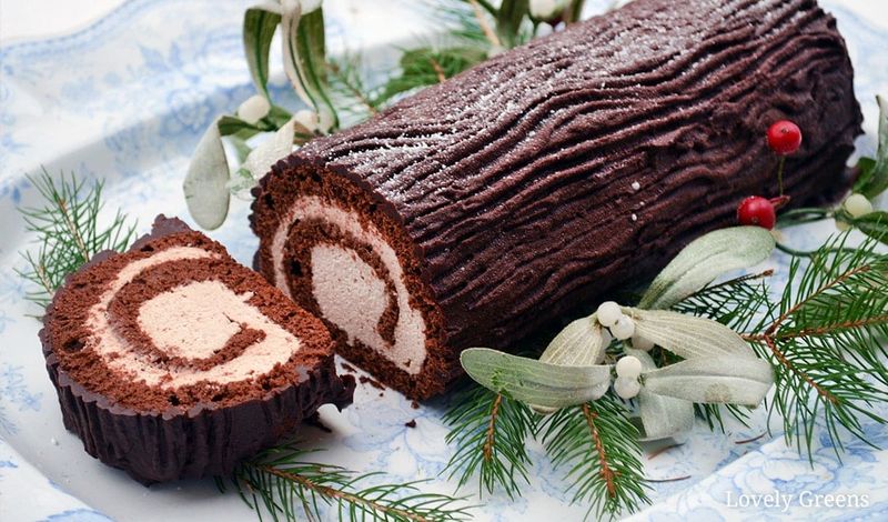 Chocolate Yule Log
