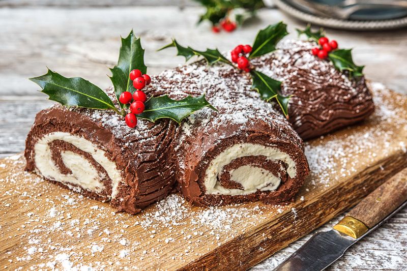 Chocolate Yule Log