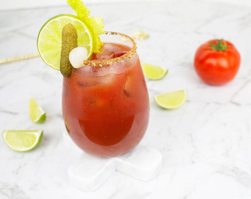 Add Them To Bloody Mary Mocktails