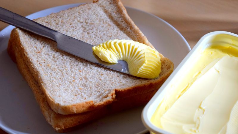 Making Sandwiches With Butter