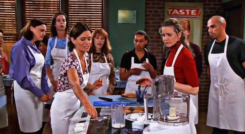 Monica Shines In A Beginner’s Cooking Class