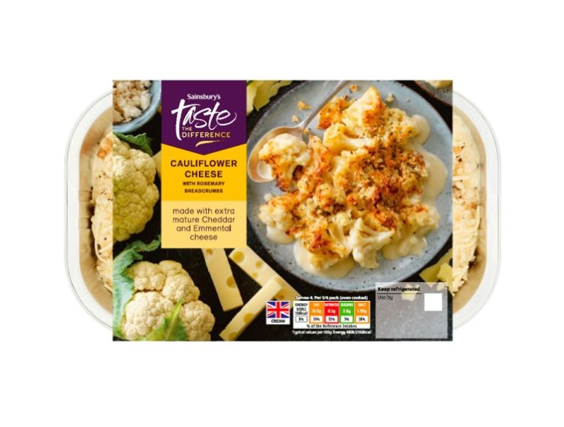 Sainsbury's Taste The Difference Cauliflower Cheese