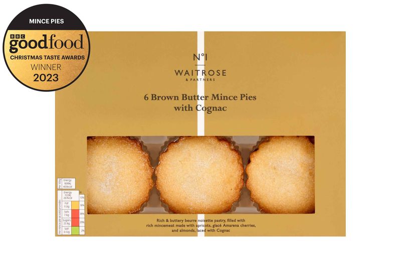 Waitrose No1 Brown Butter Mince Pies