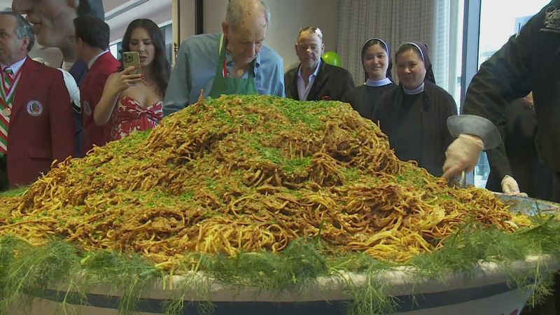 Largest Bowl Of Pasta