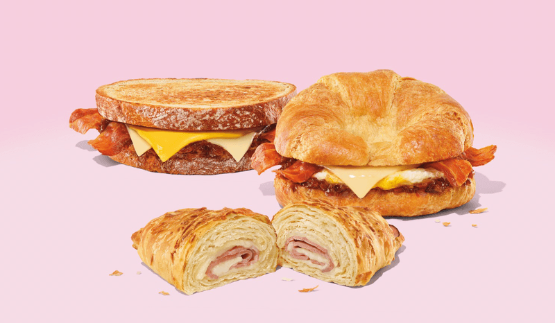 Savoury Sandwiches With Bacon Jam