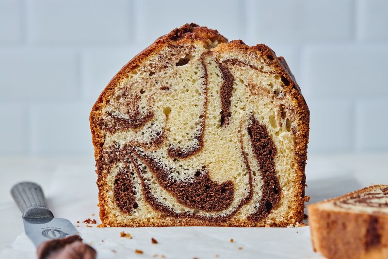 Nutella Marble Loaf Cake