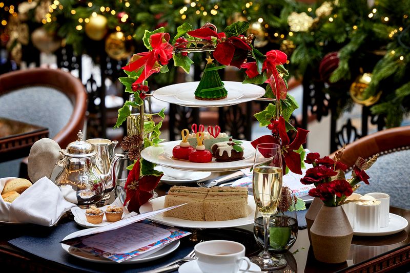 The Lanesborough Festive Take On Bridgerton Afternoon Tea
