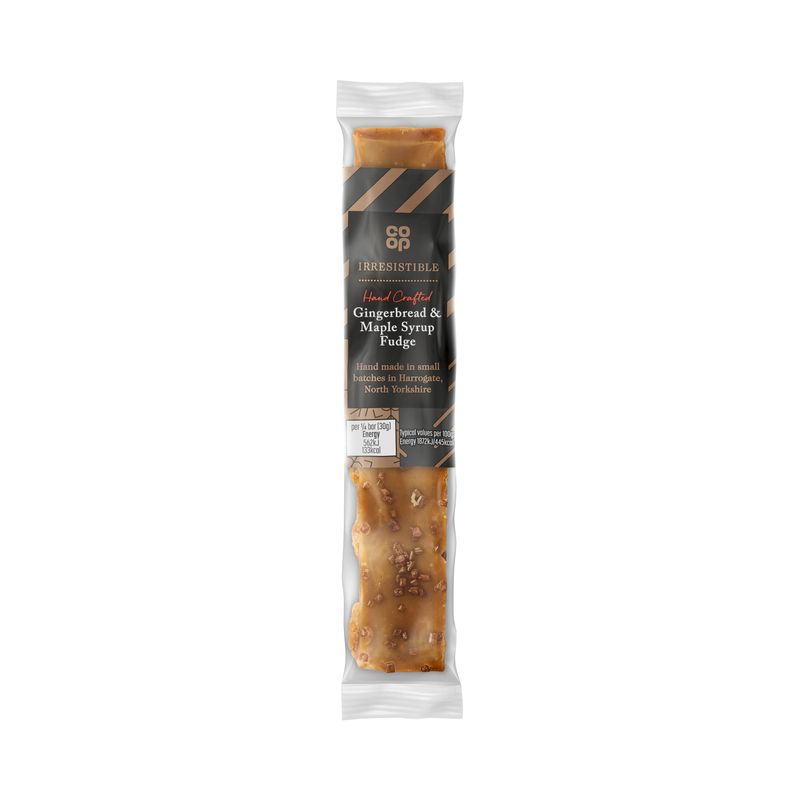 Gingerbread & Maple Syrup Fudge