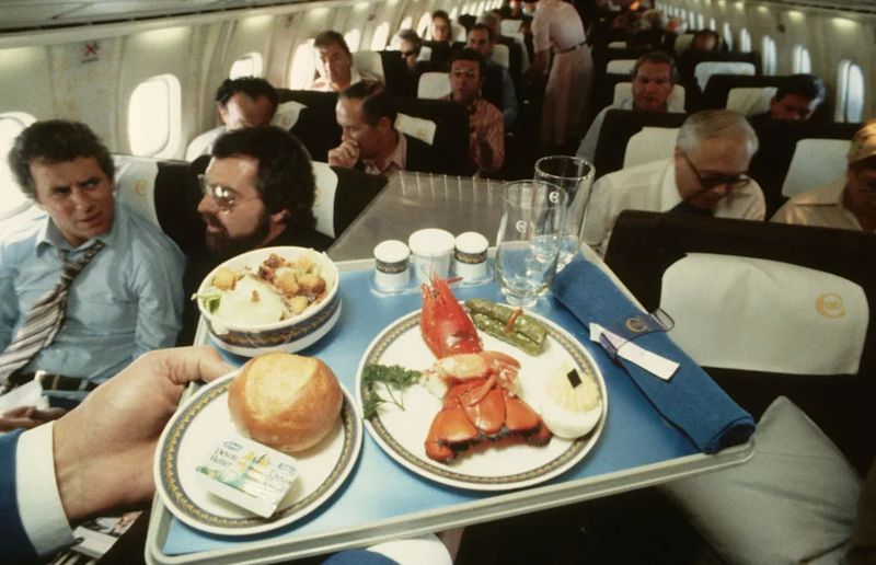 Concorde's 1980s Fine Dining Menus With Classic French Dishes