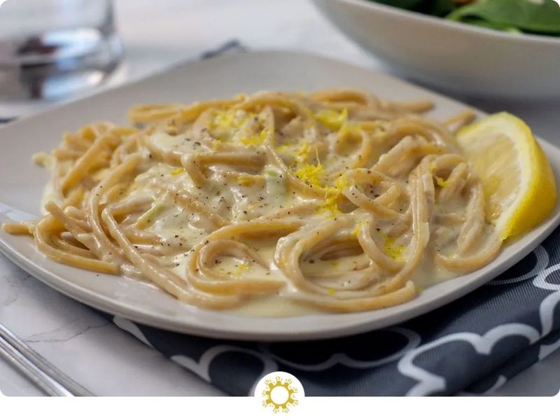 Pasta With Lemon Curd