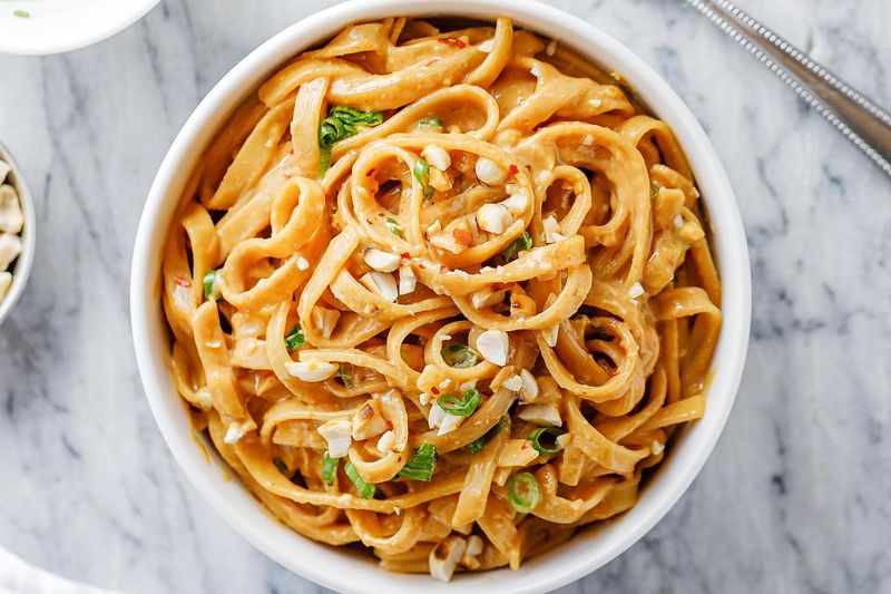 Pasta With Peanut Butter