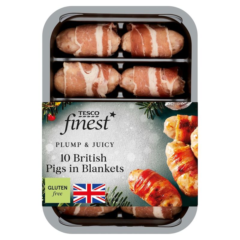 Tesco Finest 10 British Pigs In Blankets