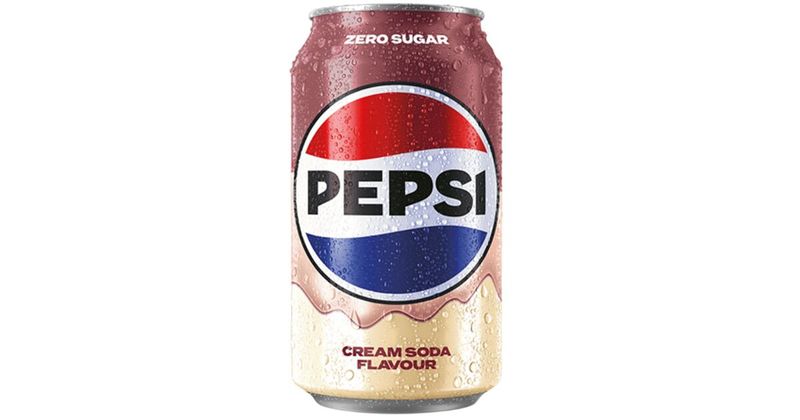Pepsi Cream Soda (Zero Sugar)