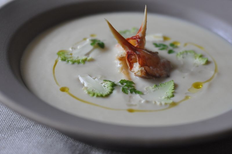 Celeriac And Truffle Oil Soup