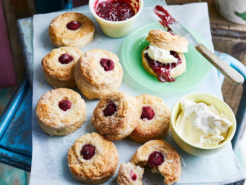 Scones With Jam And Cream