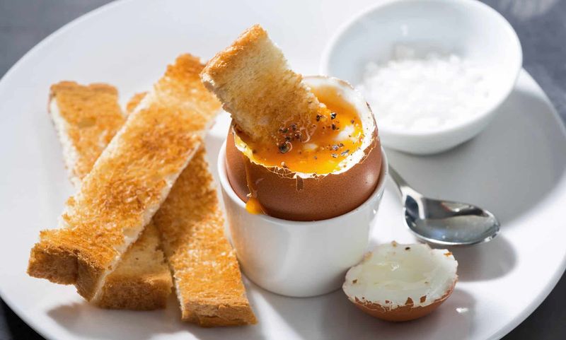 Soft-Boiled Egg And Soldiers