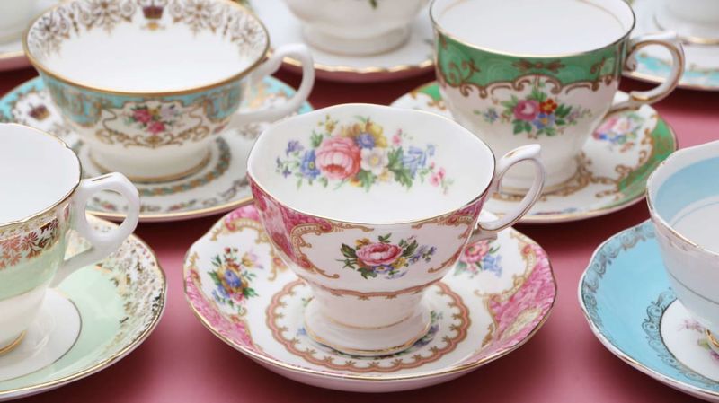 Serve With Proper China Cups