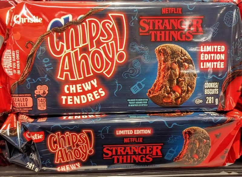 Stranger Things Chewy Chips Ahoy! Cookies
