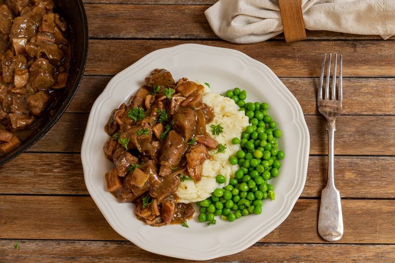 Lamb’s Fry And Bacon