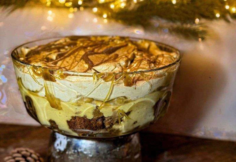 Sticky Toffee Pudding Trifle (No Alcohol)