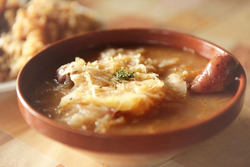 Kapuśniak (Sauerkraut Soup)