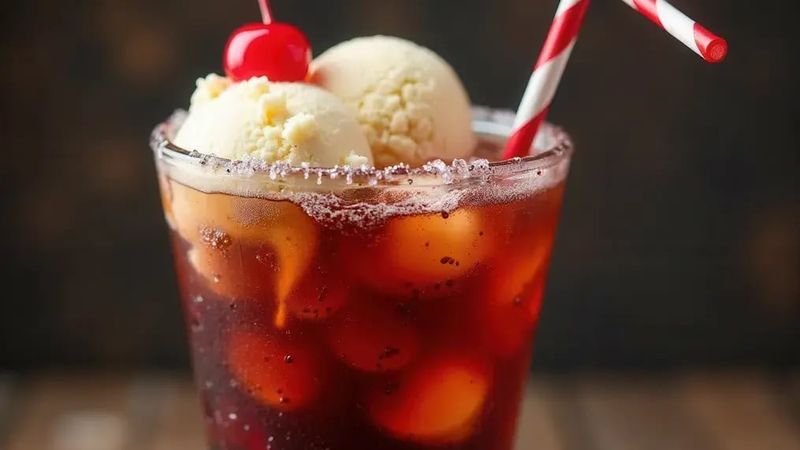 Chilling Cherry Float
