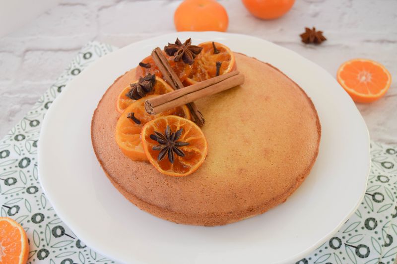 Clementine And Polenta Pudding
