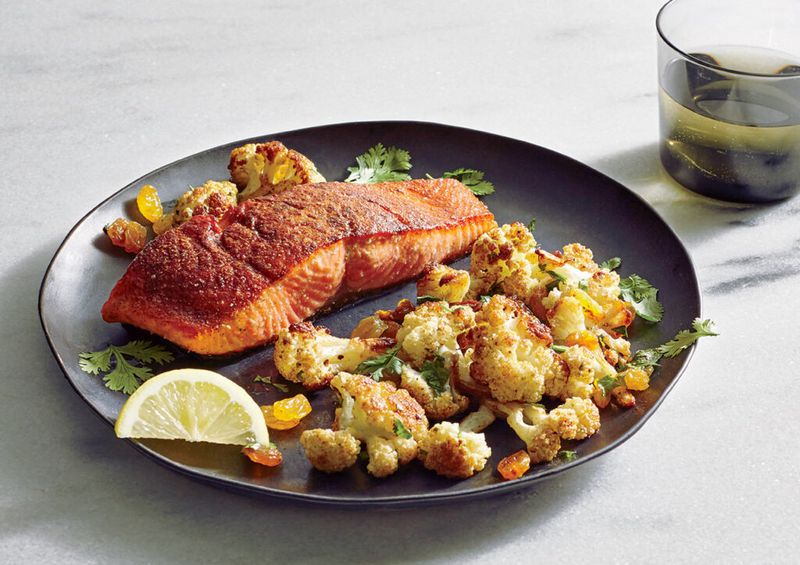 Spiced Roast Side Of Salmon