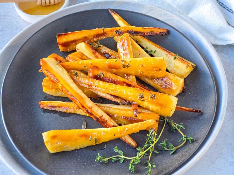 Honey-Glazed Parsnips