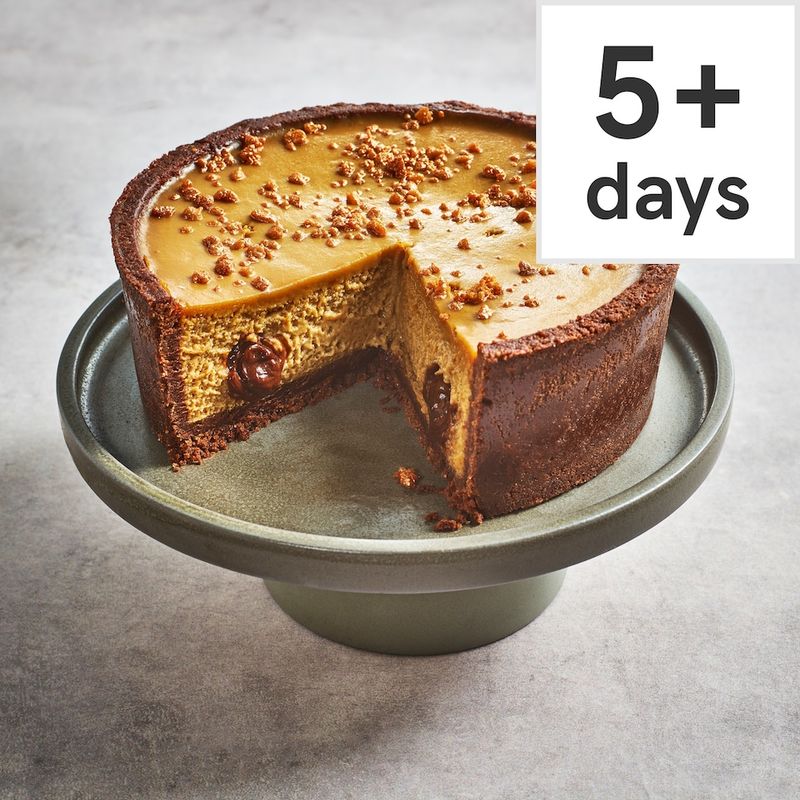 Tesco Finest Caramelised Biscuit & Belgian Chocolate Highwall Cheesecake
