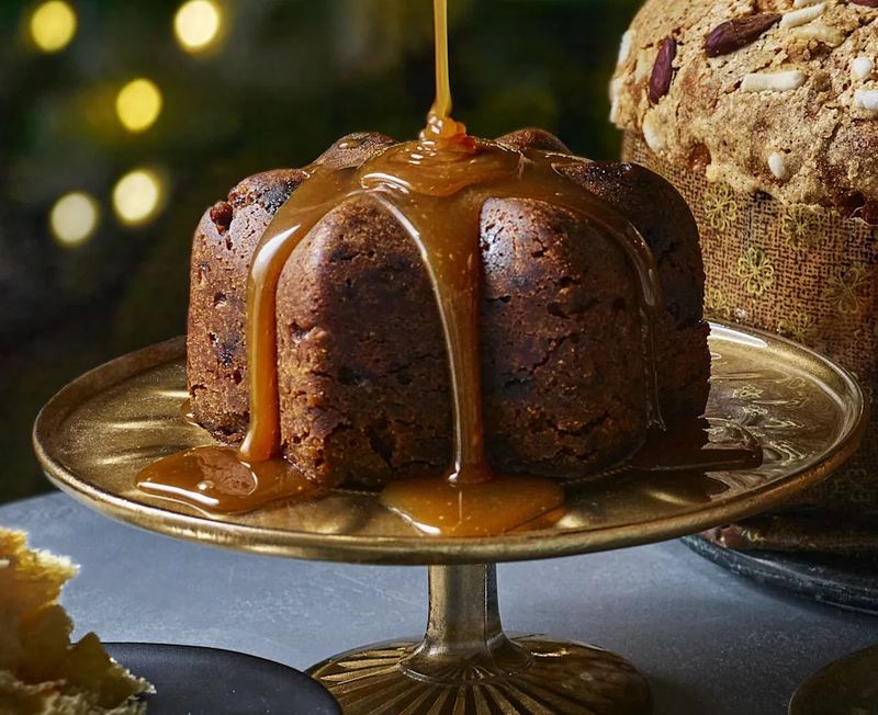 Tesco Finest Sticky Toffee And Panettone Pudding