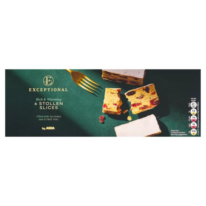 ASDA Extra Special Caramel Stollen Slices