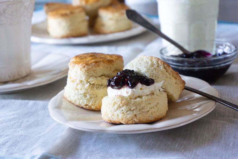 Scones With Jam And Cream