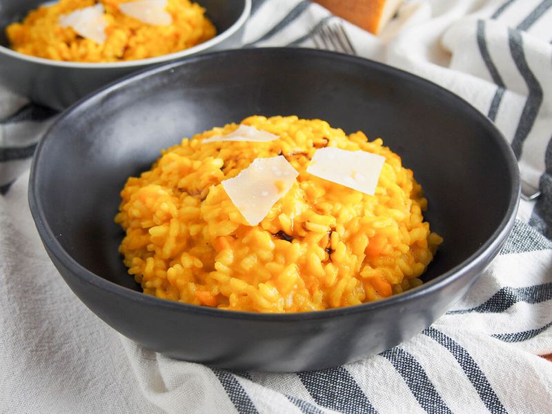Creamy Pumpkin Risotto