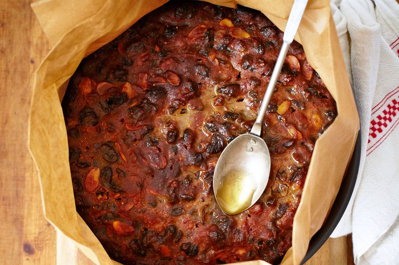 Soaking The Cake In Brandy For Weeks