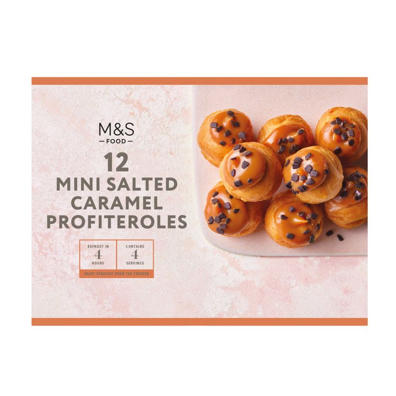 Salted Caramel Profiteroles