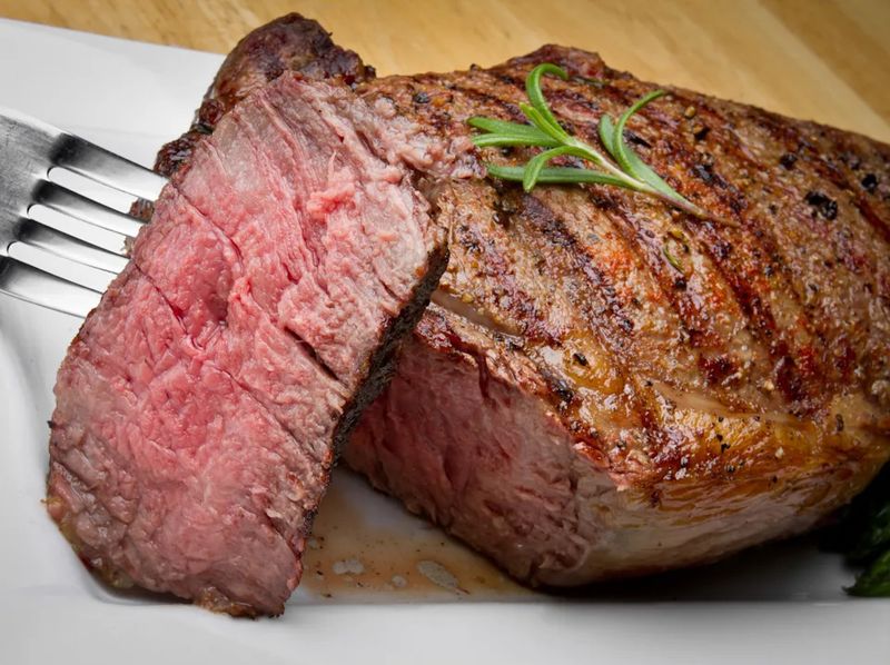 Rare Or Under‑Cooked Meat