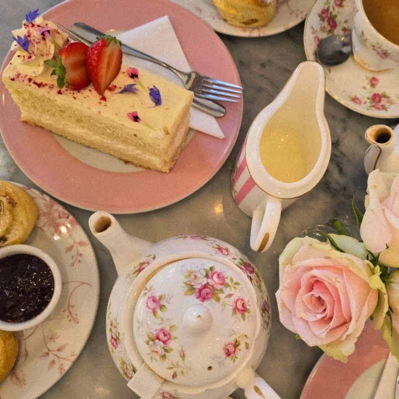 Afternoon Tea With Pretty China