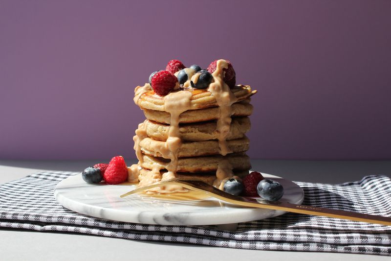 Protein Pancakes With Peanut Butter