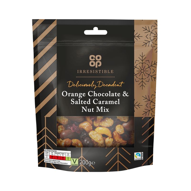 Orange Chocolate & Salted Caramel Nut Mix