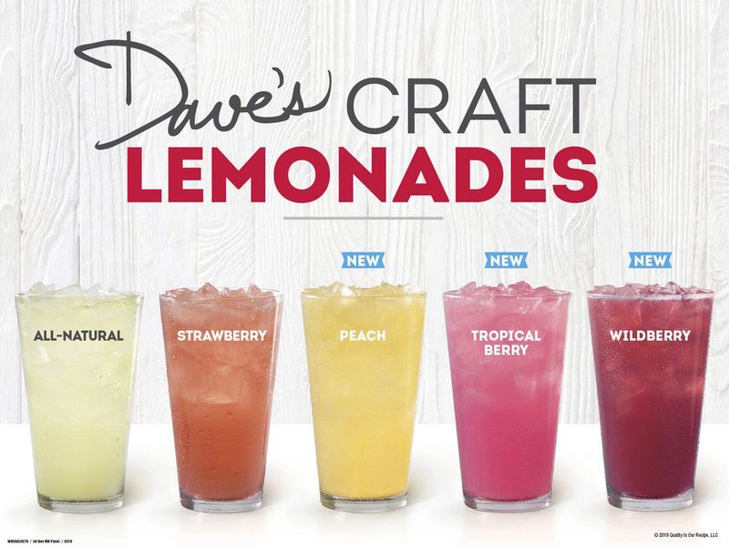 Wendy's – Dave's Craft Lemonades