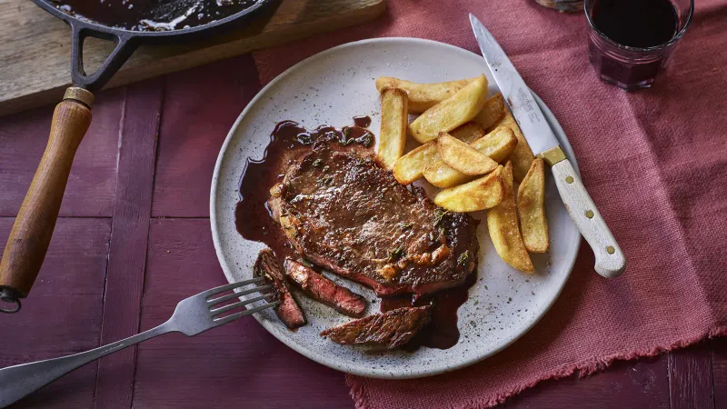 Steak And Chips