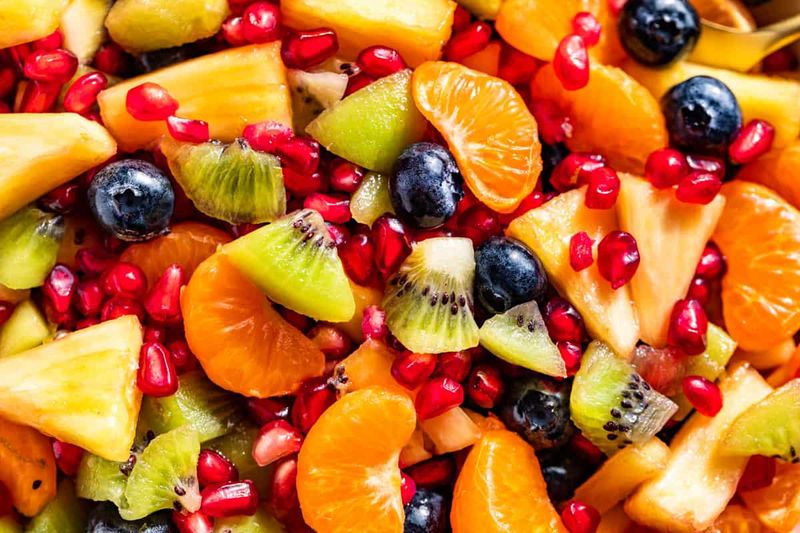 Fruit Salad Instead Of Heavy Desserts