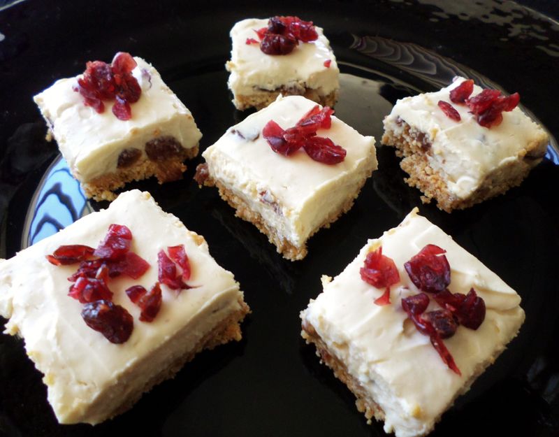 Mince Pie Cheesecake Bites