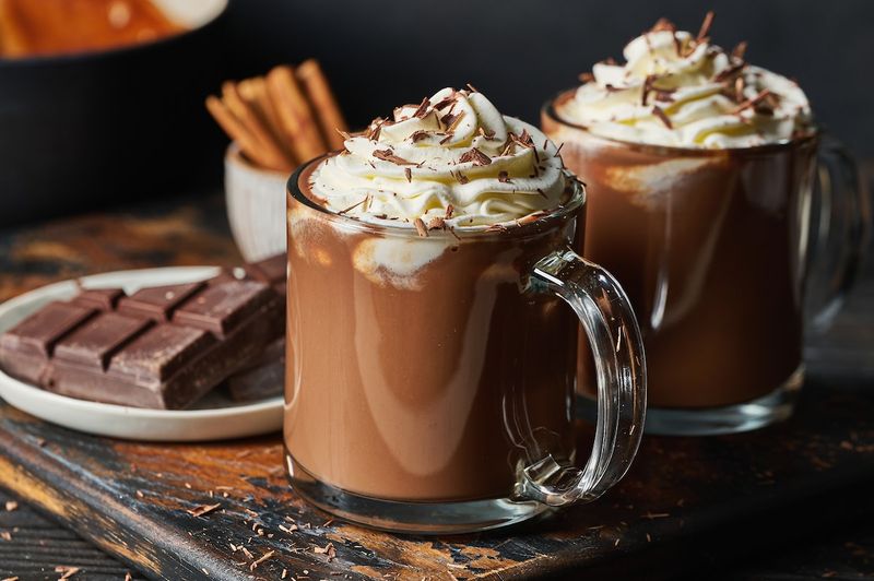 Hot Chocolate With Whipped Cream